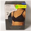Image 1 : 2PK JONES SMOOTH COMFORT BRAS LARGE
