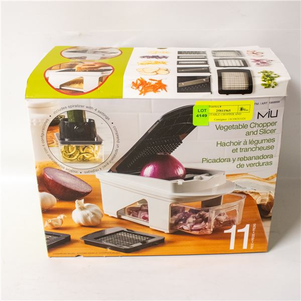 MIU VEGTABLE CHOPPER AND SLICER