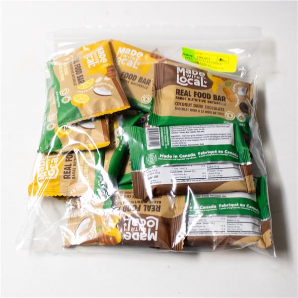 13 X 50G TRUBAR PLANT BASED PROTEIN BARS VARIETY