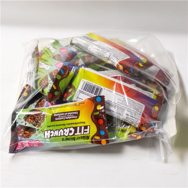 BAG OF ROBERT IRVINES FIT CRUNCH BROWNIE BARS