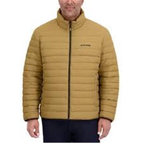 NEW MEN'S DAKINE YELLOW PUFFER JACKET XL