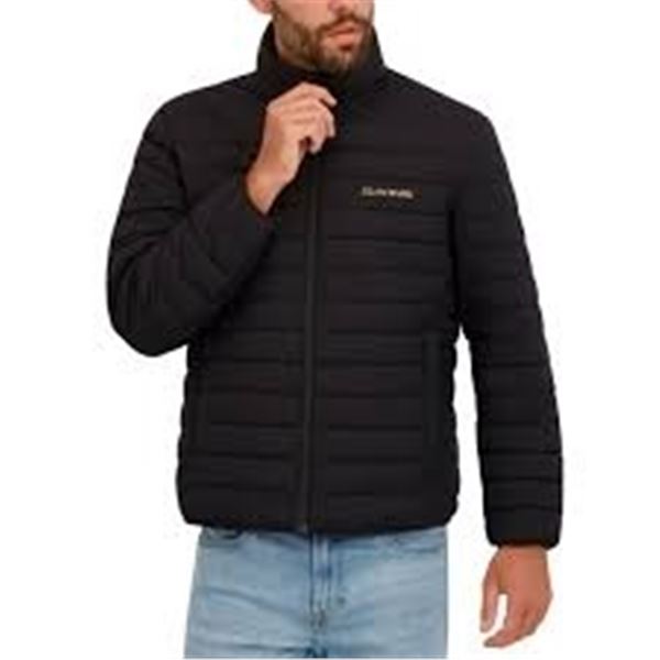 NEW MEN'S DAKINE BLACK PUFFER JACKET LARGE