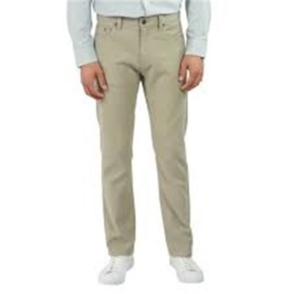 NEW MENS JACHS 5 POCKET PANTS BEIGE SIZE 32 X 30