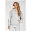 Image 1 : NEW WOMENS LAZYPANTS KNIT HOODIE GREY XL