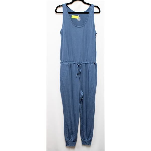 NEW WOMENS NATORI JUMPSUIT BLUE MEDIUM