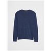 Image 1 : NEW BANANA REPUBLIC MERINO CREW NAVY SHIRT MEDIUM