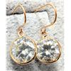 Image 1 : 10K(0.91G) MOISSANITE (3CT) EARRINGS