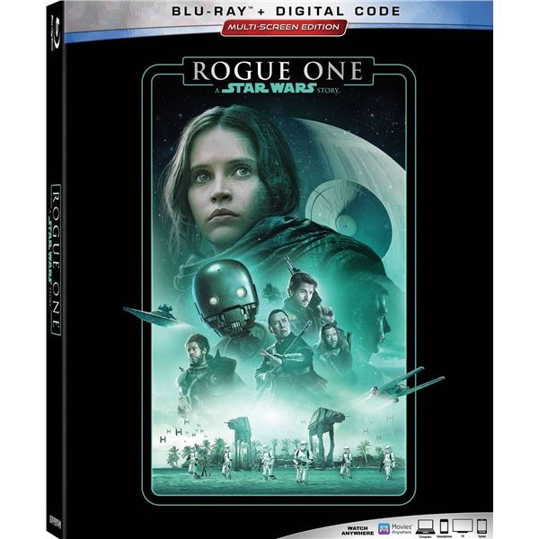 NEW BLU-RAY + DIGITAL "ROGUE ONE A STAR WARS STORY