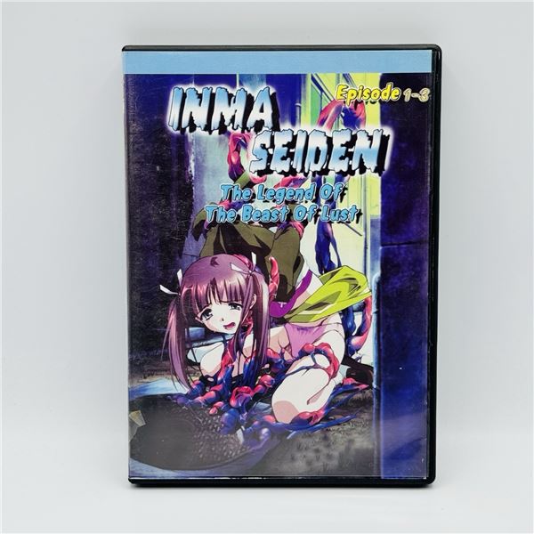 ANIME DVD "INMA SEIDEN EPISODE 1 - 3"