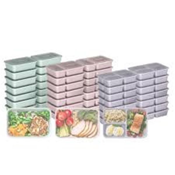 NEW W BOX 90 PIECE BENTGO MEAL PREP KIT