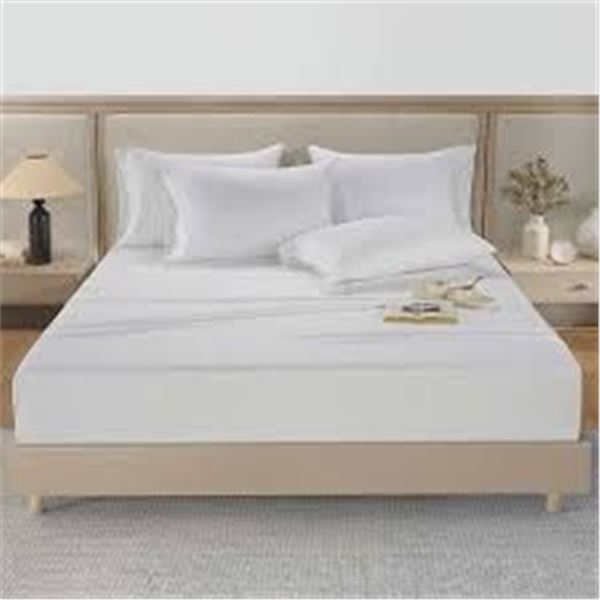 NEW HOTEL 400 THREAD 6PC SHEET SET QUEEN SIZE