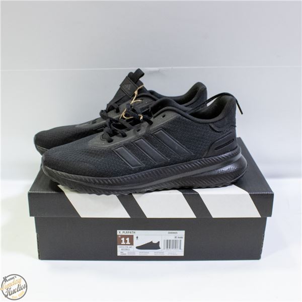 ADIDAS MENS RUNNERS BLACK SIZE 11