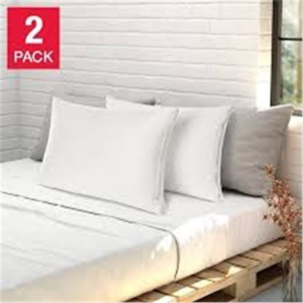 NEW PACK OF 2 CALVIN KLEIN QUEEN PILLOWS