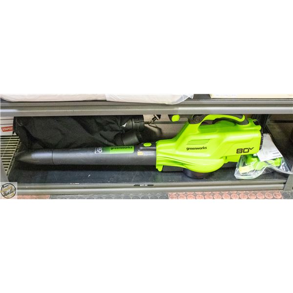 GREENWORKS 80V 3-IN-1 BLOWER VACUUM