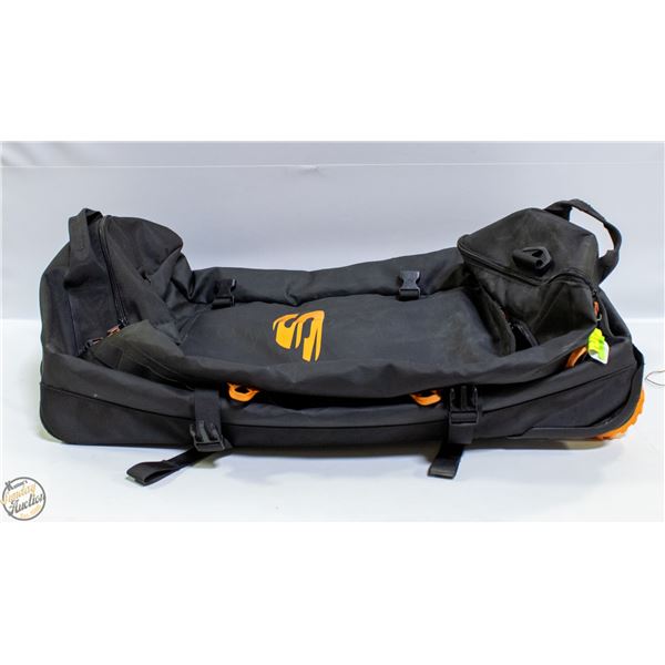 SKECHERS ROLLING DUFFEL BAG W BACKPACK STRAPS