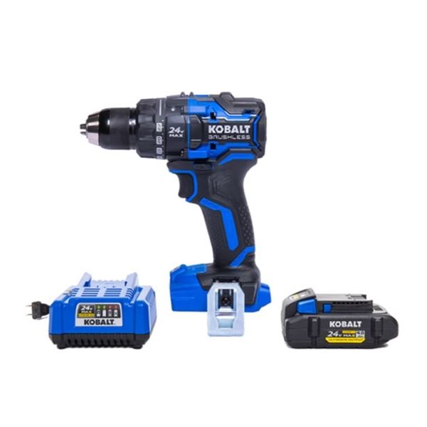 BRAND NEW 1/2" KOBALT XTR 24-V MAX CORDLESS DRILL