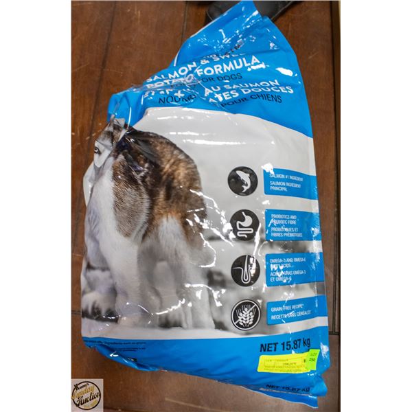 BAG OF KIRKLAND SALMON & SWEET POTATO DOG FOOD