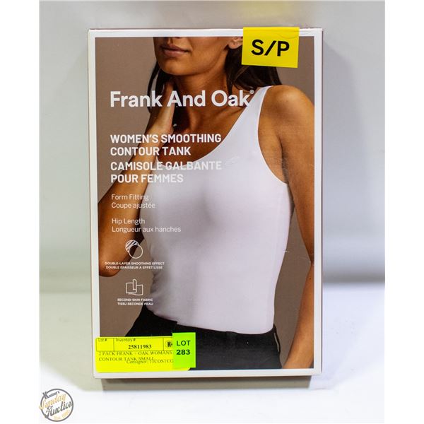 2 PACK FRANK + OAK WOMANS CONTOUR TANK SMALL
