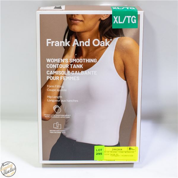 2 PACK OF FRANK + OAK WOMANS CONTOUR TANK XL