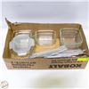 Image 1 : 15 PC GLASSLOCK FOOD STORAGE CONTAINERS SET