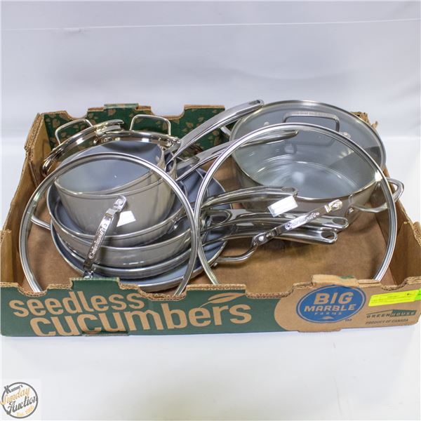 NEW CUISINART COOKWARE SET 12 PIECES