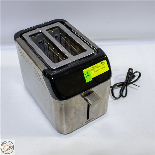 CHEFMAN SMART TOUCH 2 SLICE DIGITAL TOASTER