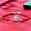 Image 1 : 925S GRA CERTIFIED LUCKY RABBIT SYLE BRACELET