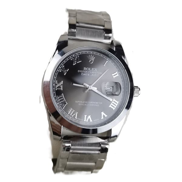 NEW REPLICA R0LEX  QUARTZ "DATE JUST" WATCH