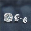 Image 3 : 1 CT GRA CERTIFIED SQUARE STYLE ROUND BRILLIANT