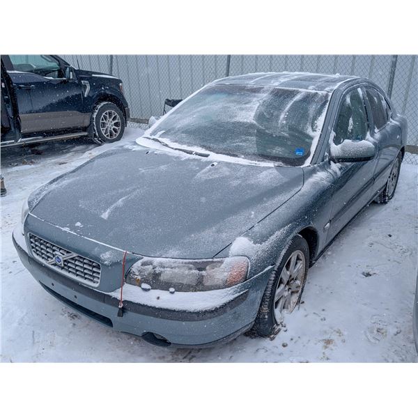 BAILIFF SEIZED: 2002 VOLVO S60