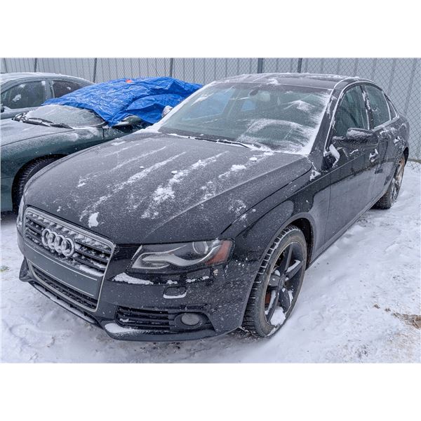 BAILIFF SEIZED: 2010 AUDI A4 PREMIUM PLUS QUATTRO