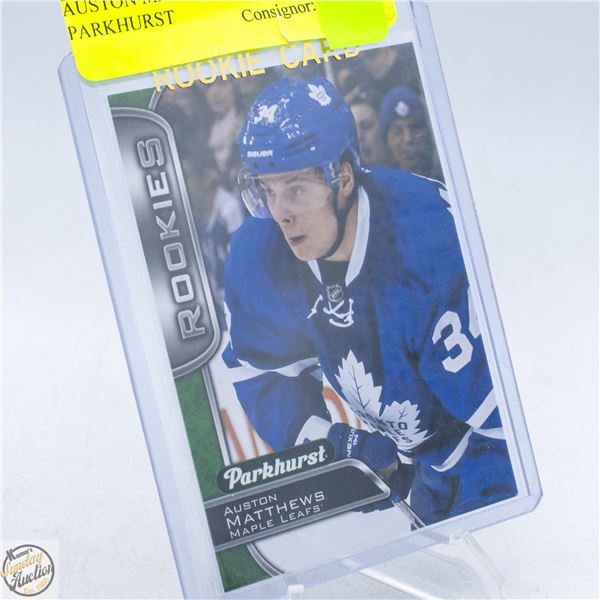 AUSTON MATTHEWS ROOKIES PARKHURST