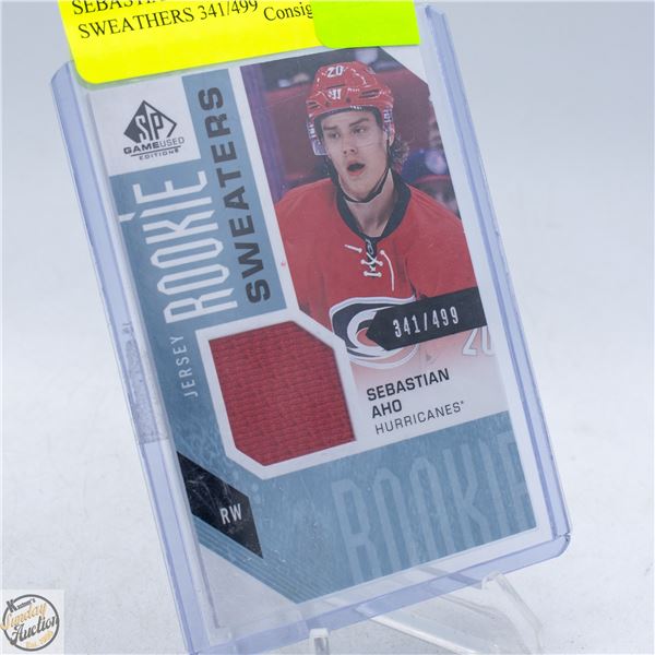 SEBASTIAN AHO ROOKIE JERSEY SWEATHERS 341/499