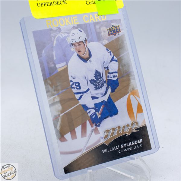 WILLIAM NYLANDER ROOKIE MVP UPPERDECK