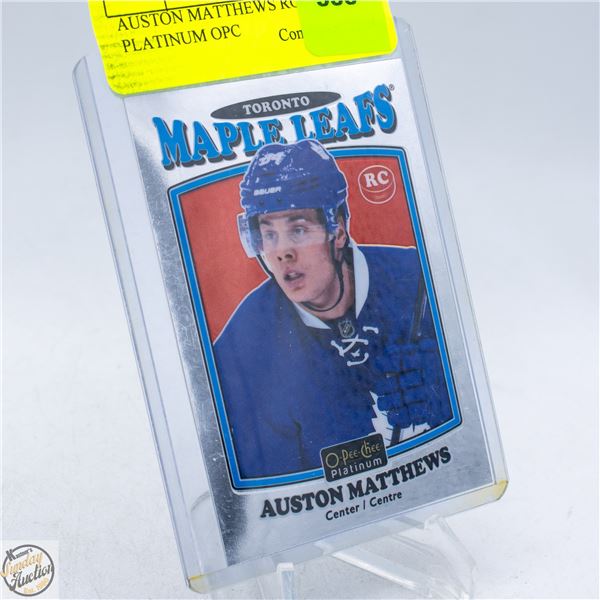 AUSTON MATTHEWS ROOKIES PLATINUM OPC