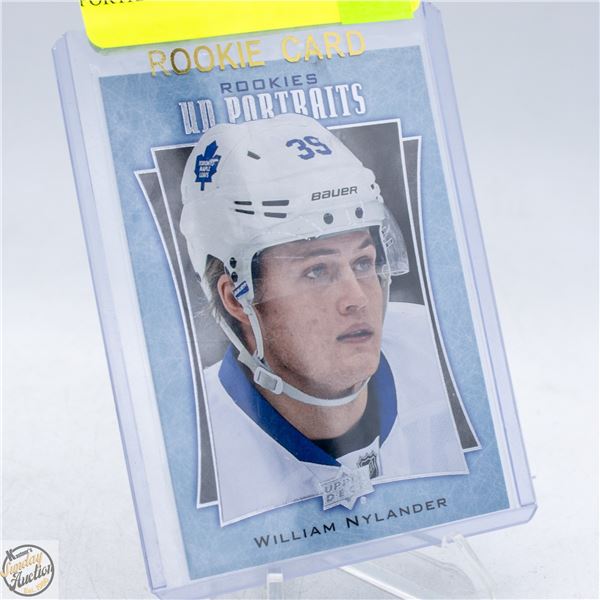 WILLIAM NYLANDER ROOKIES UD PORTRAITS