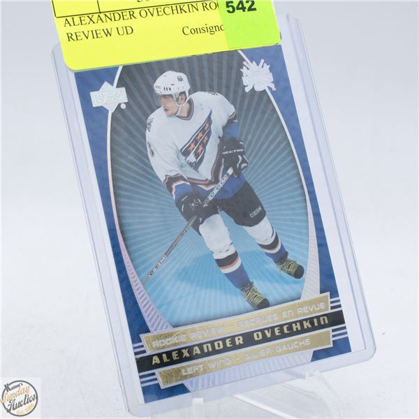 ALEXANDER OVECHKIN ROOKIE REVIEW UD