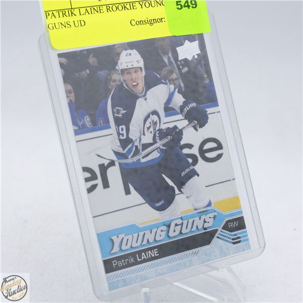 PATRIK LAINE ROOKIE YOUNG GUNS UD