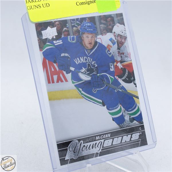 JARED MCCANN ROOKIE YOUNG GUNS UD