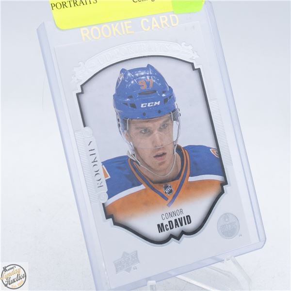 CONNOR MCDAVID ROOKIES UD PORTRAITS
