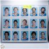 Image 1 : 1982-83 UNCUT SHEET ROOKIES FUHR AND LINSEMAN