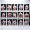 Image 1 : 1986-87 UNCUT SHEET MACINNIS VERNON ROBERTS