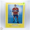 Image 1 : MAURICE RICHARD MONTREAL HALL OF FAME 11" X 9"
