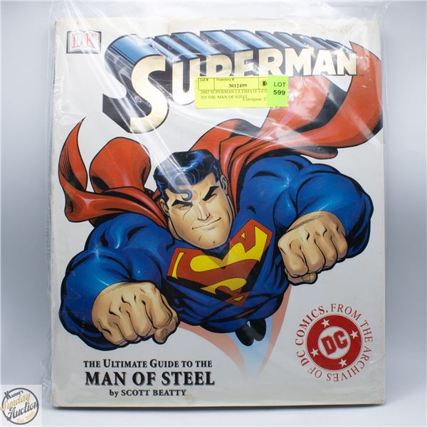2002 SUPERMAN ULTIMATE GUIDE TO THE MAN OF STEEL
