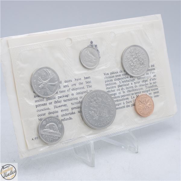 1971 CANADA UNCIRCULATED RCM COIN SET