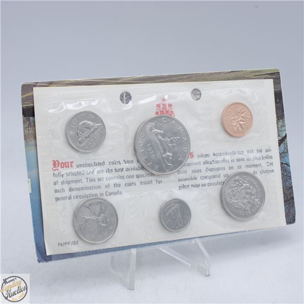 1976 CANADA UNCIRCULATED RCM COIN SET