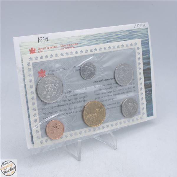 1992 CANADA UNCIRCULATED RCM COIN SET