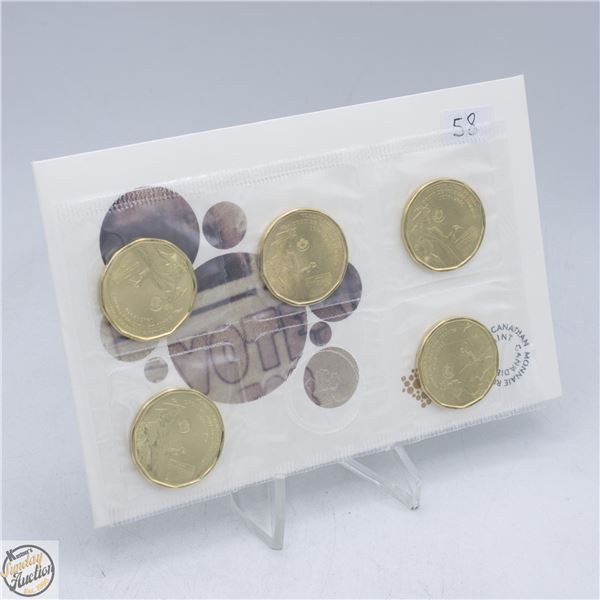 2017 CANADA UNCIRCULATED RCM COIN SET