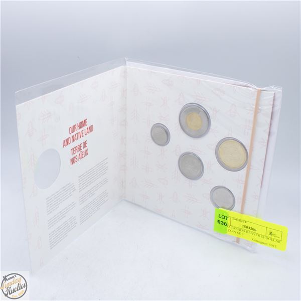 2024 O CANADA BEAVER $1 DOLLAR RCM COIN SET