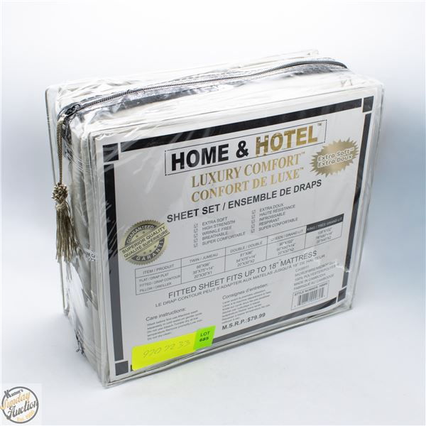 BRAND NEW LUXURY COMFORT  KING SHEET SET